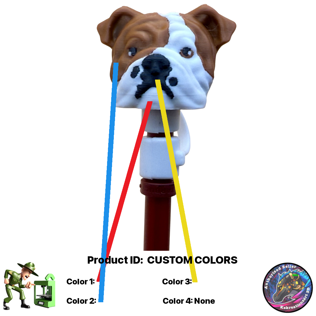 🐾 Baby Bulldog Pocket Pal Straw Topper 🐾