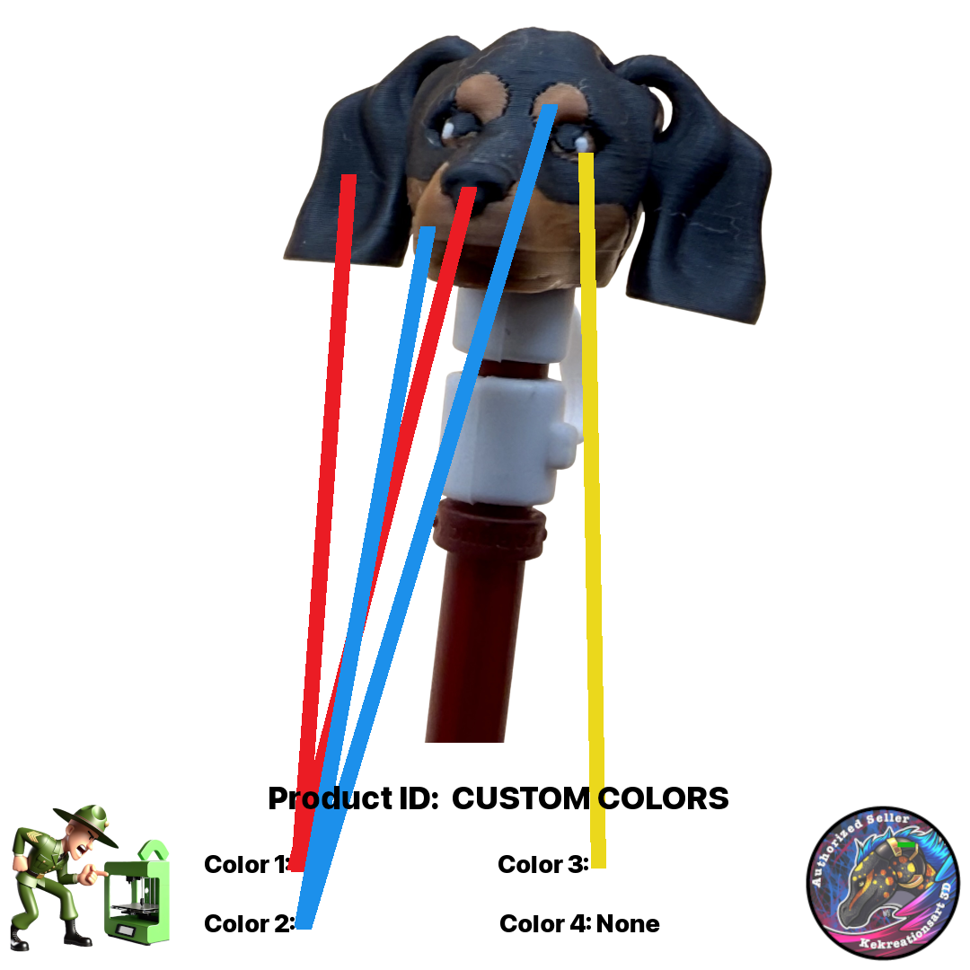 đŸ Baby Dachshund Pocket Pal Straw Topper đŸ