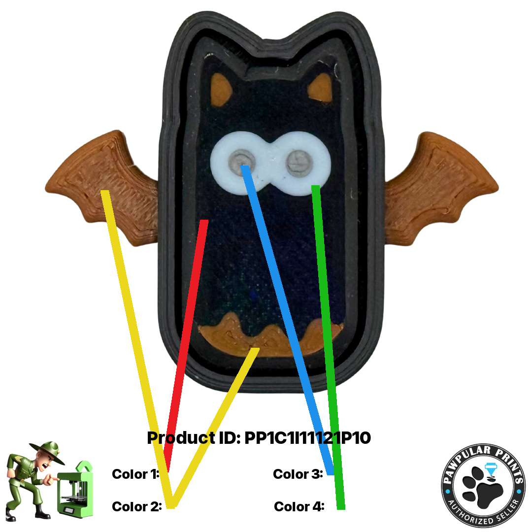 🦇 Bat Fidget Clicker Eyes Only 🦇