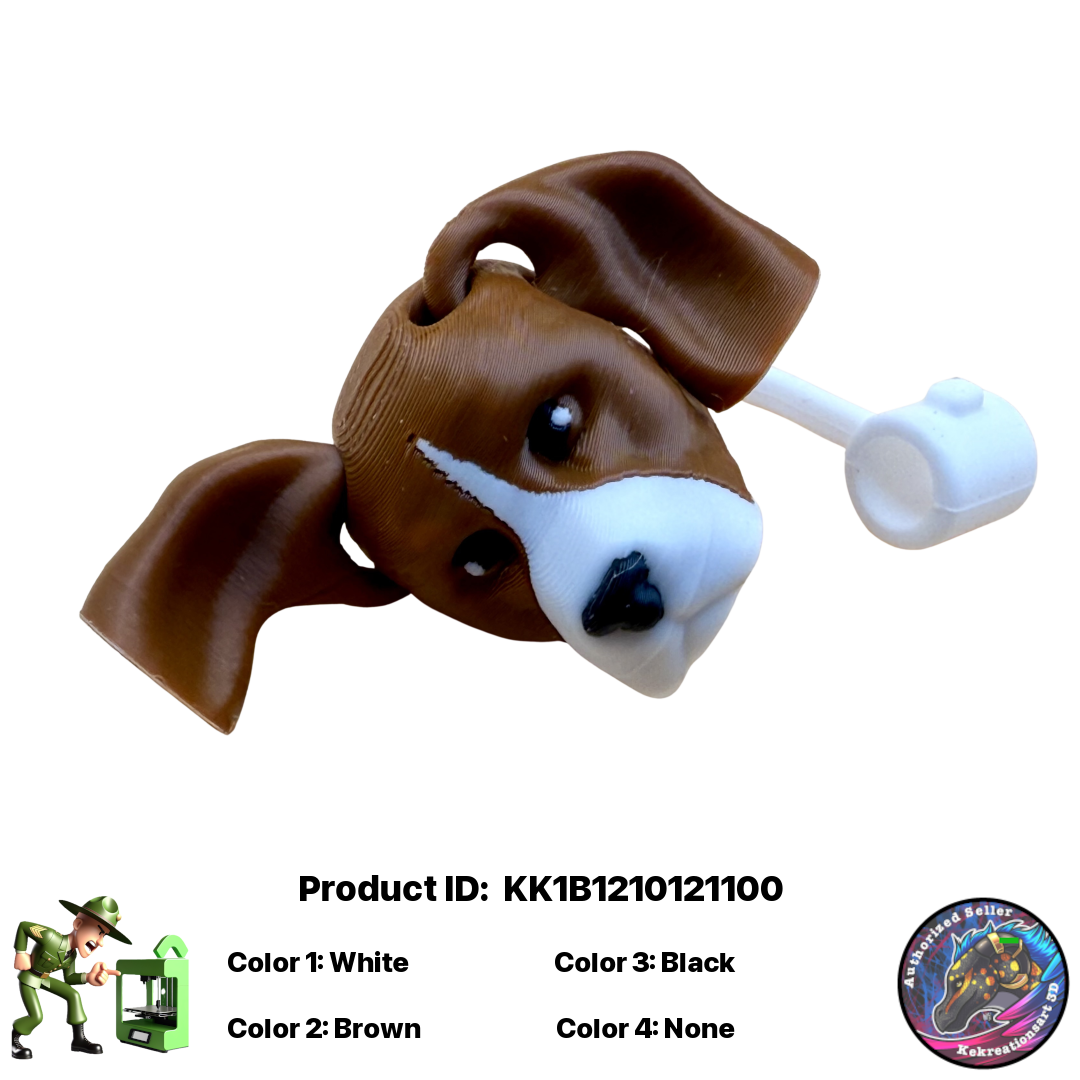 🐾 Baby Basset Pocket Pal Straw Topper 🐾