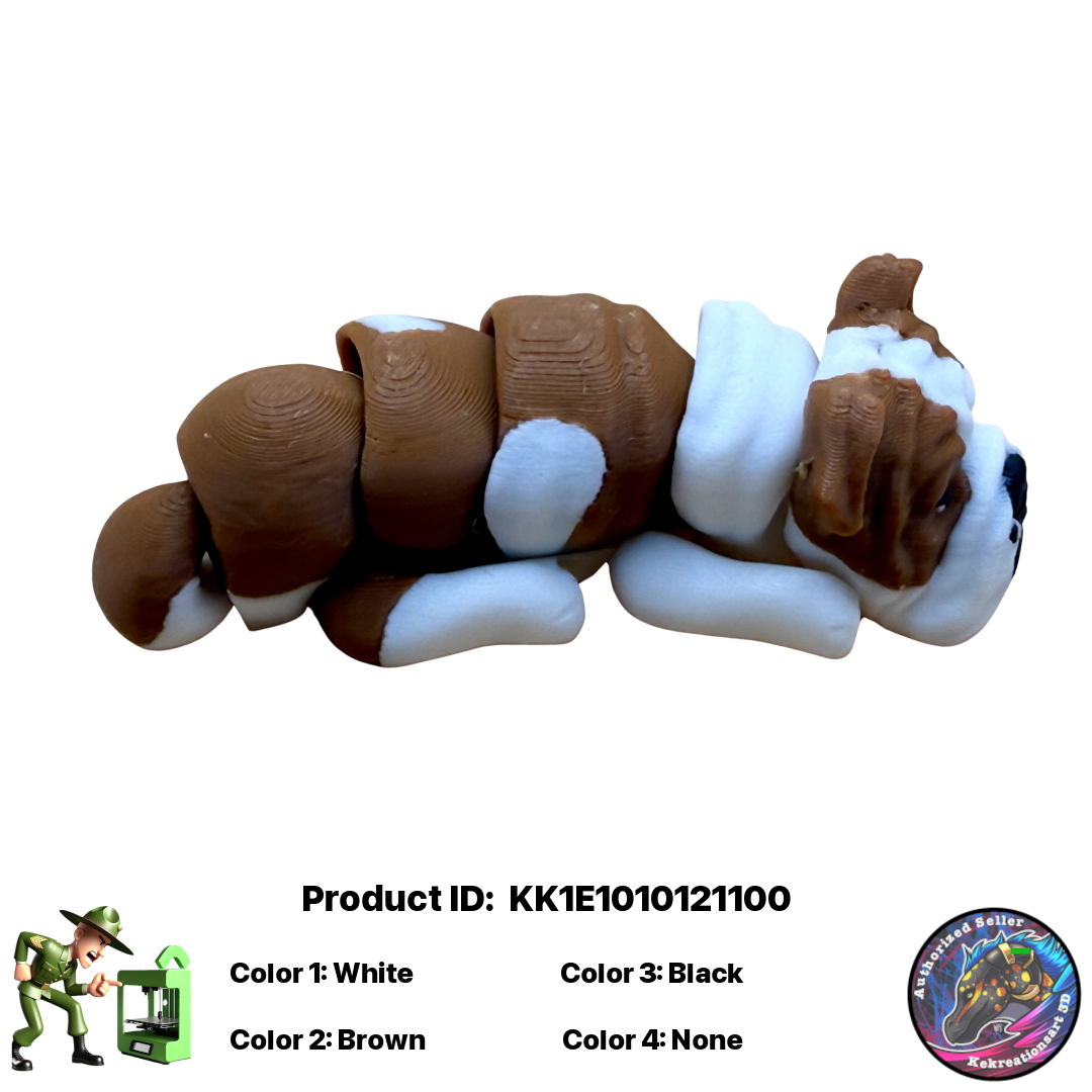 🐾 Baby BullDog Figurine Pocket Pal Keychain / Zipper Pull 🐾