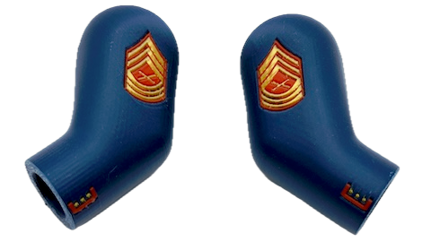 🦅🌎⚓ Big Brick Style USMC Marine Corps Dress Blues Figurine 🦅🌎⚓