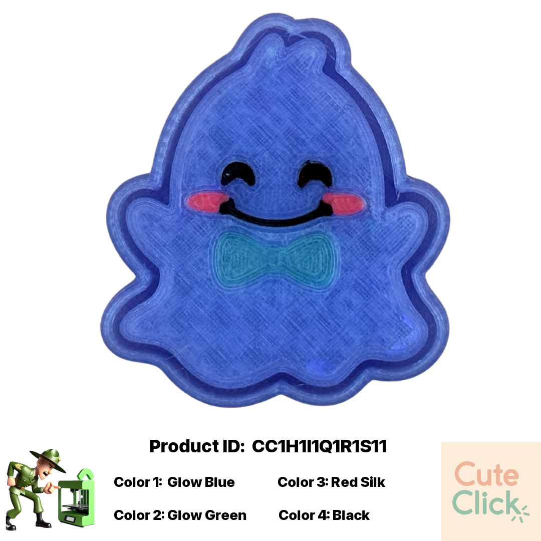 👻 Spooky Glowing Ghost Boy Clicker 👻