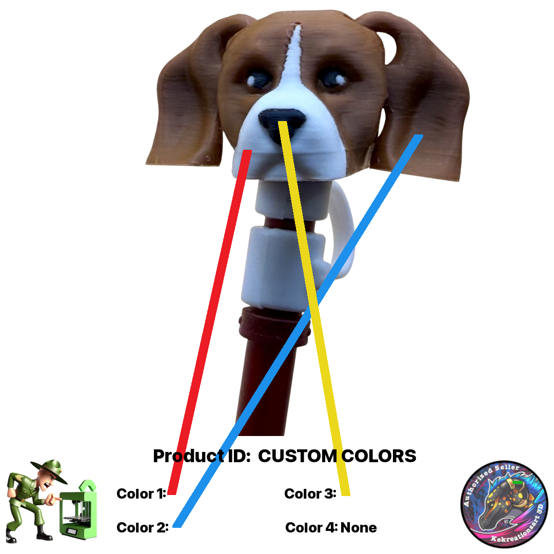 🐾 Baby Basset Pocket Pal Straw Topper 🐾