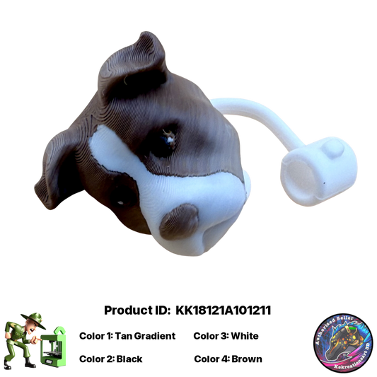 🐾 Baby Pitt Pocket Pal Straw Topper 🐾