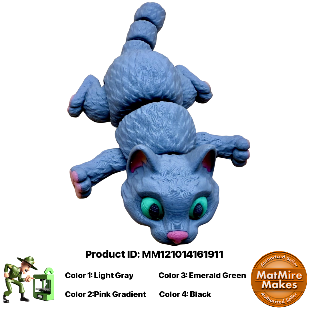🐾 Cat Figurine Pocket Pal Keychain / Zipper Pull 🐾